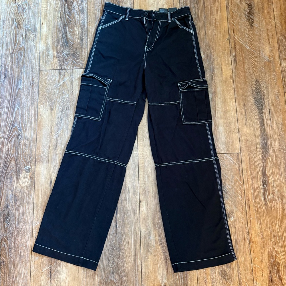 Black Cargo Pants